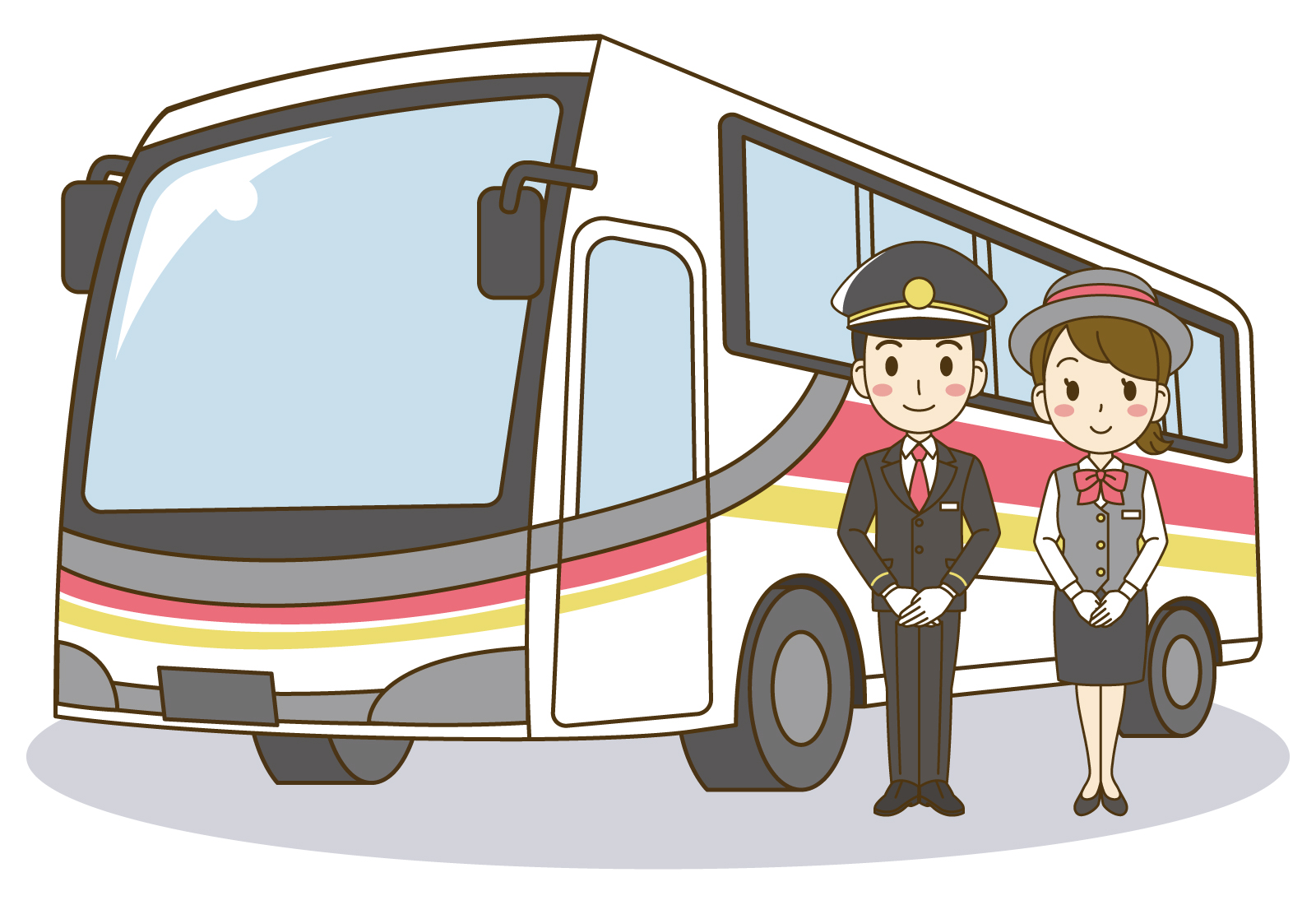 バスガイド　助かるお客様